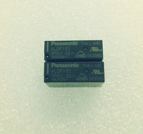 全新原装松下继电器ALDP105W ALDP105 4脚一组常开5A HF46F-5-HS1