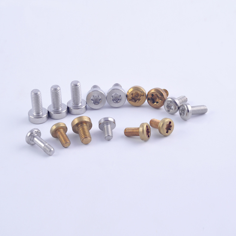 厂家直销不锈钢螺丝 铜螺丝钉 花形钝化螺栓非标定制可批发