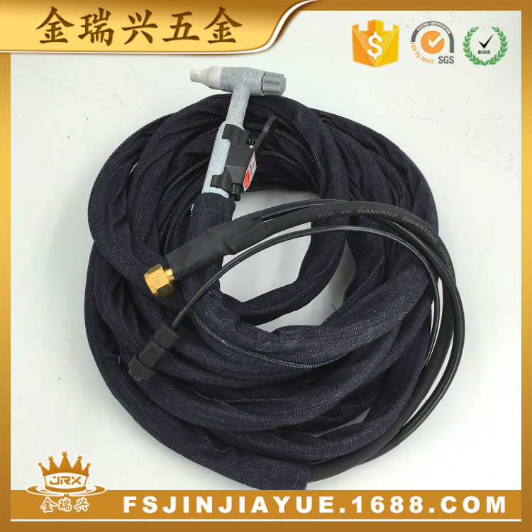 生产QQ150A氩弧焊枪 格美特10米分体焊枪  气电分体焊枪 焊把线