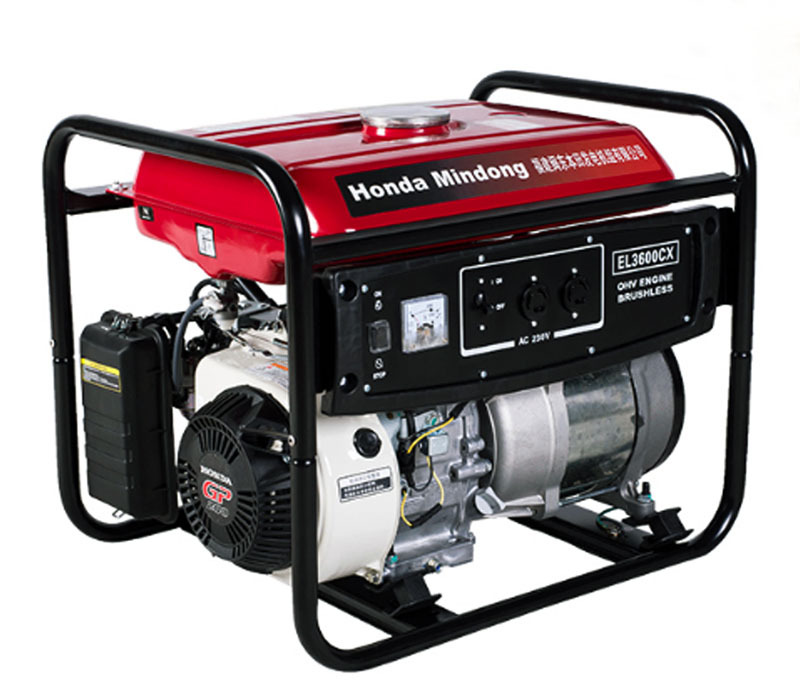 EL3600CX小型单相家用220V汽油发电机3KW