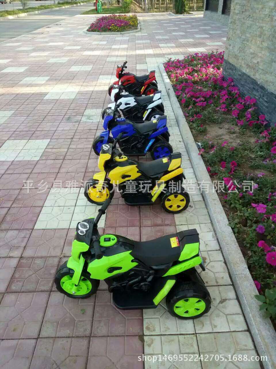 新款儿童电动车小孩三轮摩托车宝宝可坐玩具车男女电瓶童车|ms