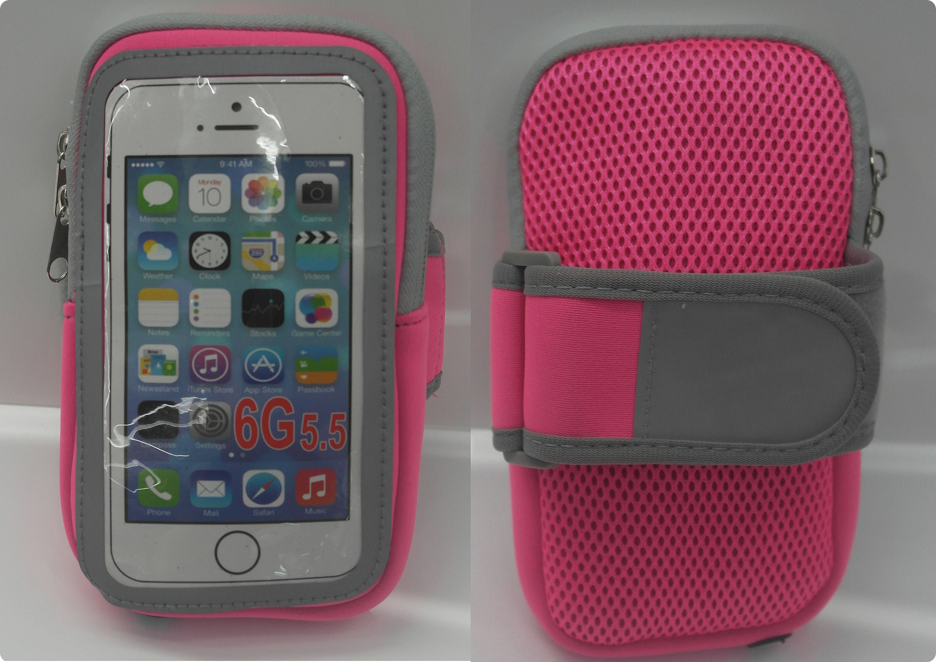 Neoprene Touch screen motion Mobile phone bag outdoors Bodybuilding on foot Lose Storage 5.5 visual  Mobile phone bag