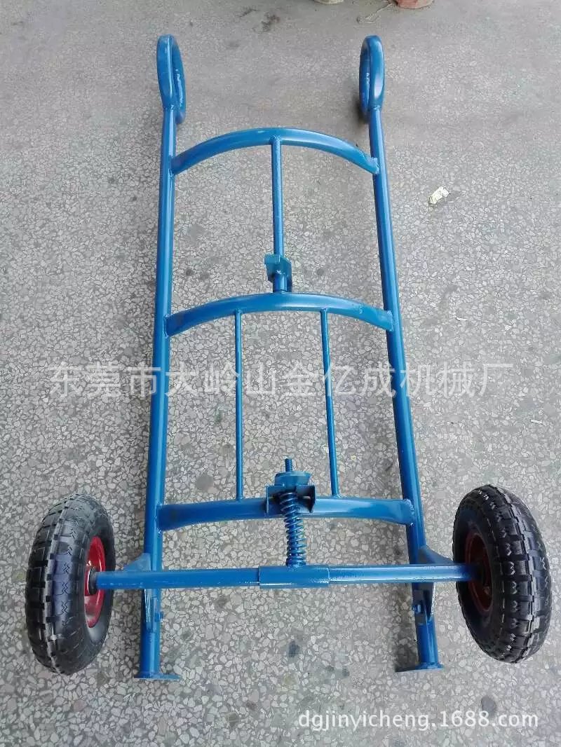 供应手推油桶车 手动油桶夹 油桶车 两轮搬运车