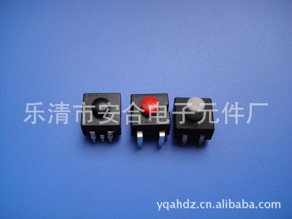供应一开一关手电筒开关，手电筒中部开关，按键开关电源一键启动