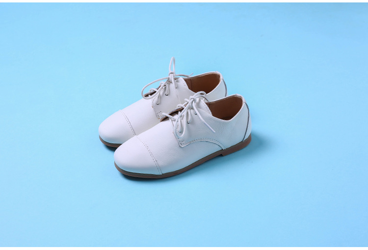 Chaussures enfants en cuir pour été - semelle tendon - Ref 1009119 Image 12