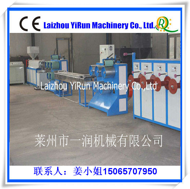 莱州一润机械厂家供应PPPE塑料圆丝抽丝收丝机械设备
