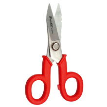 原裝台灣寶工DK-2047N多功能電工剪刀剝線刀電工刀電纜剪線槽剪子