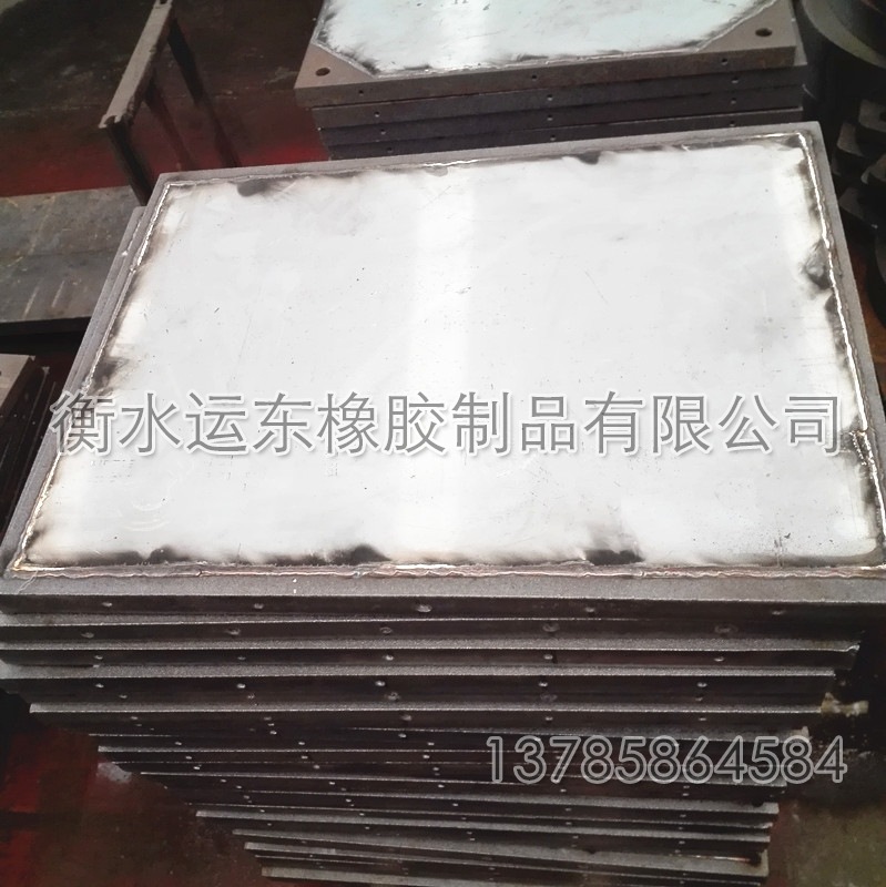 桥梁橡胶支座配套楔形梁底调平上下滑动钢板 板式预埋钢板钢垫板