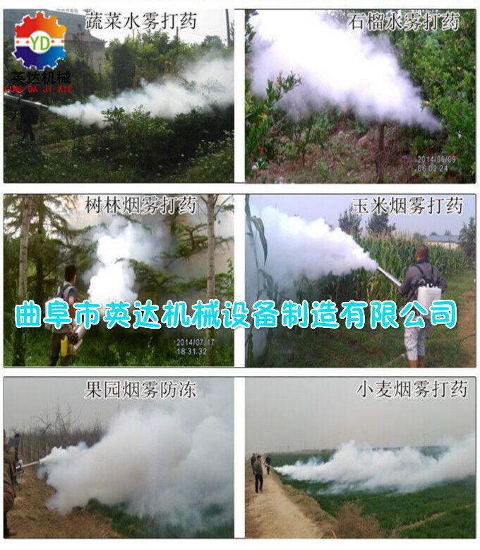 家用180型弥雾机 农用手提式喷雾器 小型果树施药烟雾机