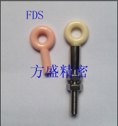 供应绕线设备导线用猪尾圈，环形陶瓷猪尾圈，陶瓷配件