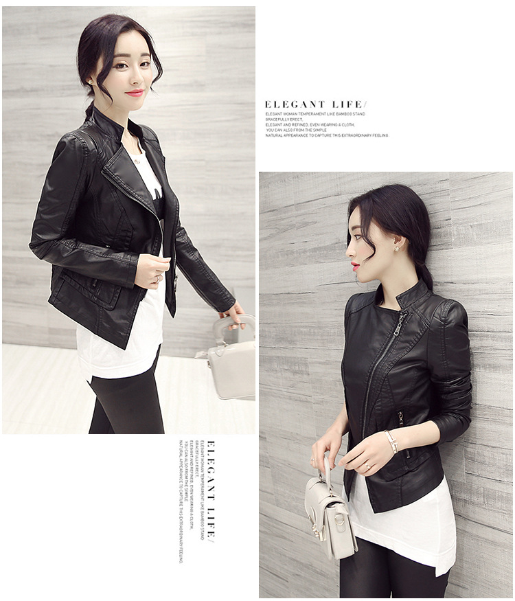 Veste cuir femme MARGE en PU - Ref 3331607 Image 22