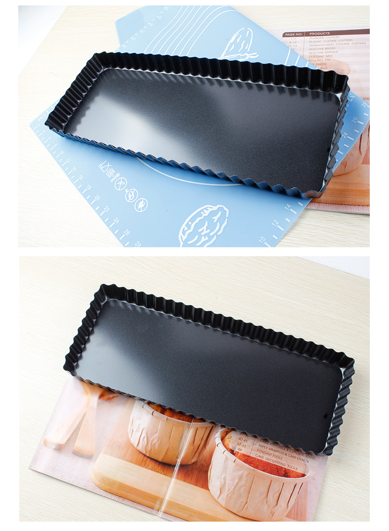 长方形活底菊花派盘_06