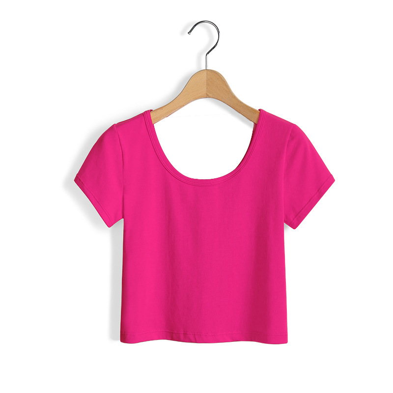 T shirt femme en Coton stretch - Ref 3315670 Image 5