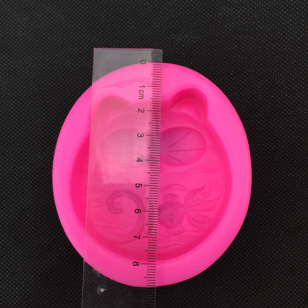 Soap mold, fondant, acrylic silicone mold, cat, handmade