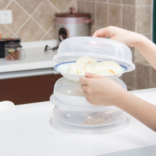 Japan imported INOMATA plastic fresh-keeping lid kitchen sealing lid microwave heating lid plate lid bowl lid