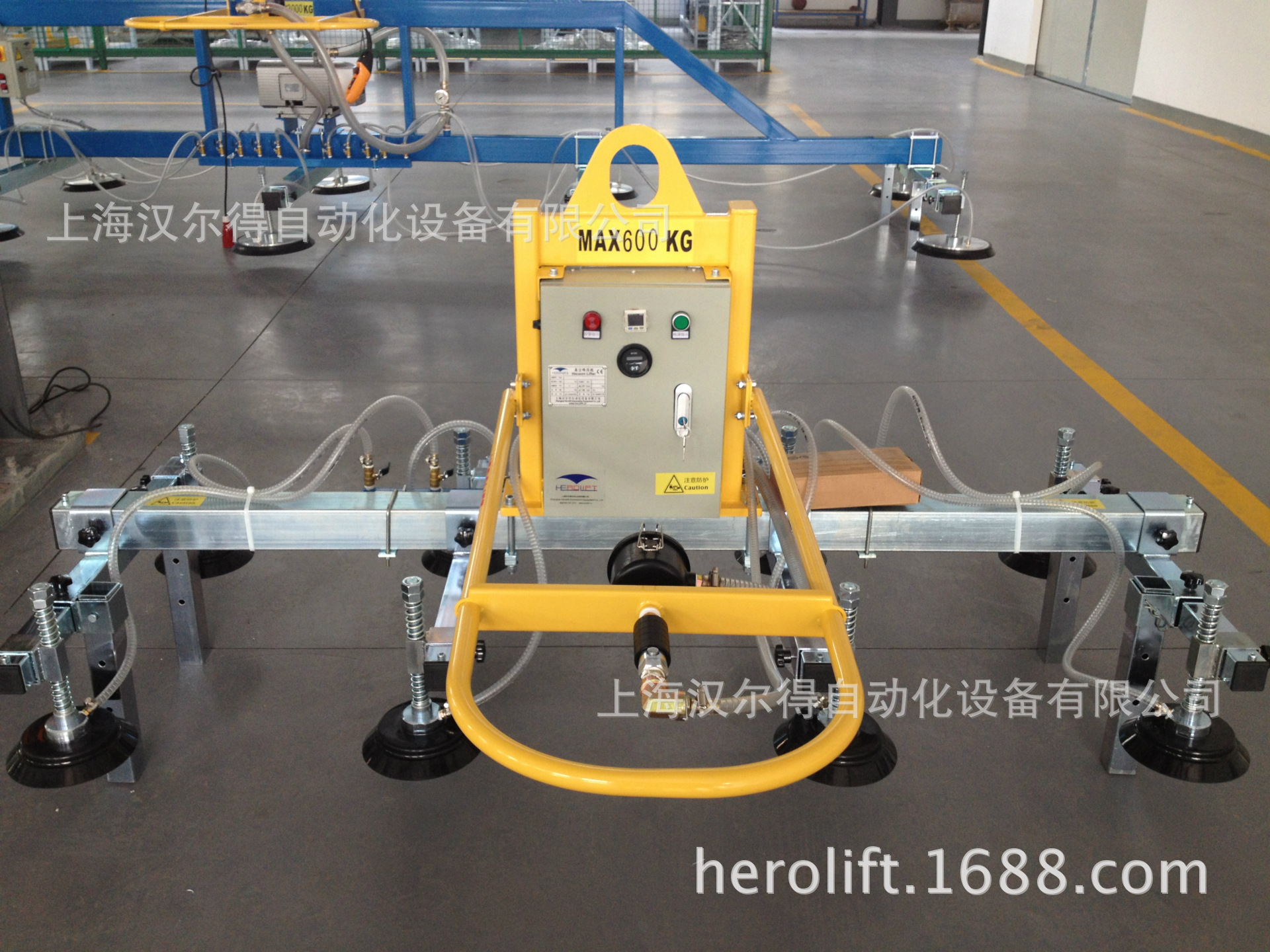 蓄电池型真空吸盘吊具、500kg板材吸盘吊具、无需外接电源