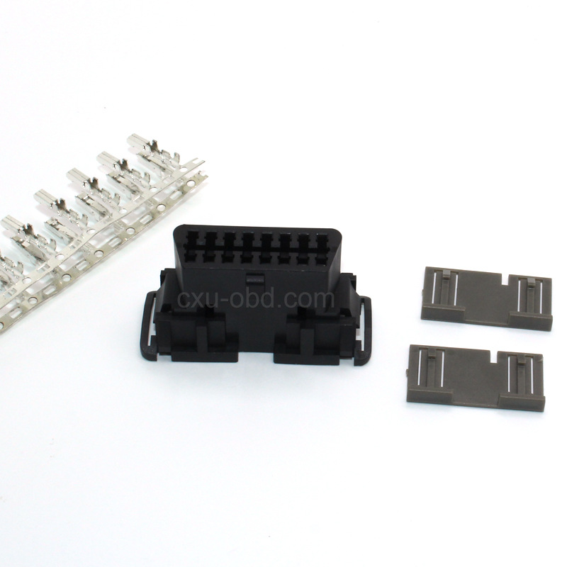 起亚/现代/欧宝/铃木/凯迪拉克/原厂母头 汽车obd2 母头连接器