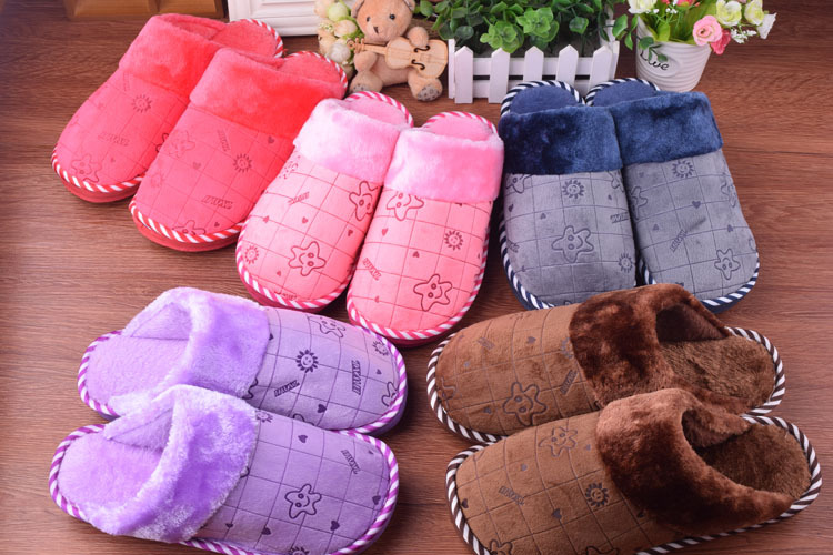 Pantoufles enfants en coton pour hiver - semelle autre - Ref 1027210 Image 33