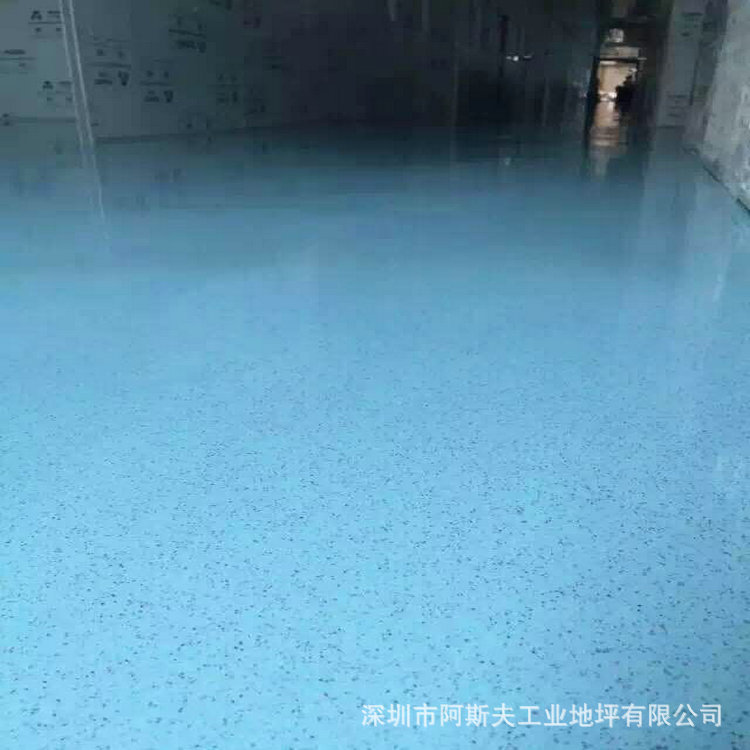 潮州潮安商场环氧彩砂耐磨地板施工 珠海工业厂房环氧地坪工程