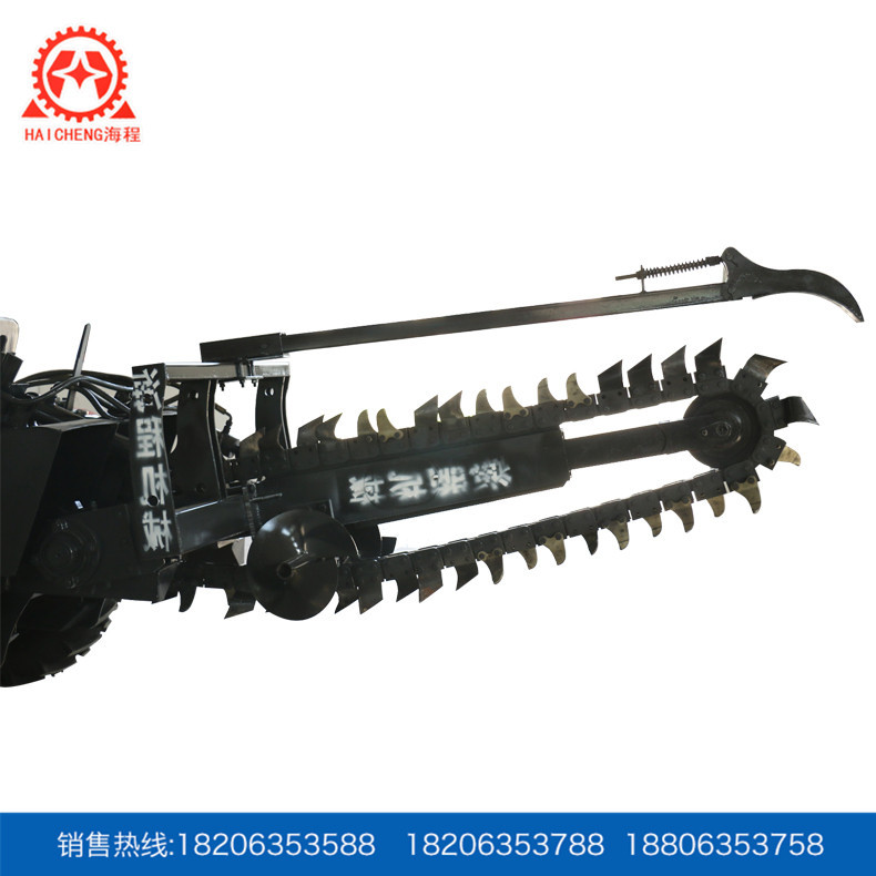 质量三包盘式开沟机 链条式开沟机 果园开沟机 一台也批发深耕