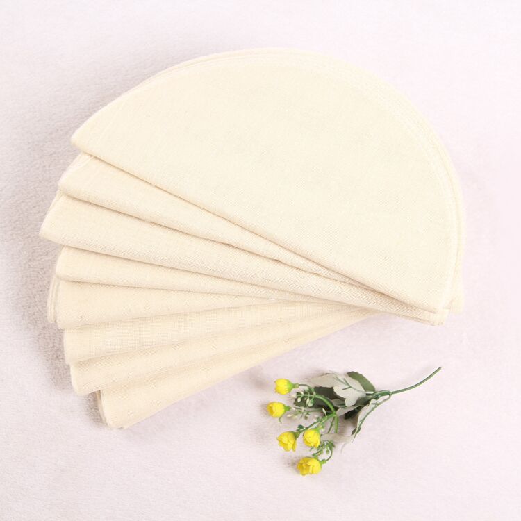 pure cotton Gauze kitchen circular Tray cloth Longti The cloth pad The old coarse cloth 50cm ventilation durable Steamed bread