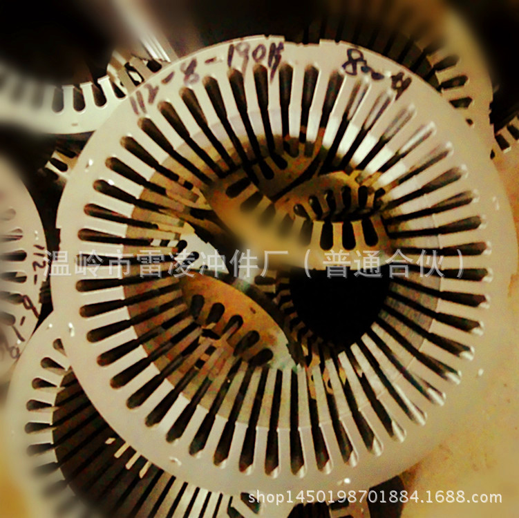 供应电机冲片Y2Y3-100-2级定转子外径155*84