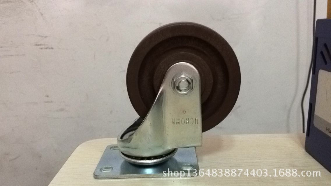 脚轮 4寸 中型 耐高温 万向轮 优冠 脚轮 耐高温240度 轮子