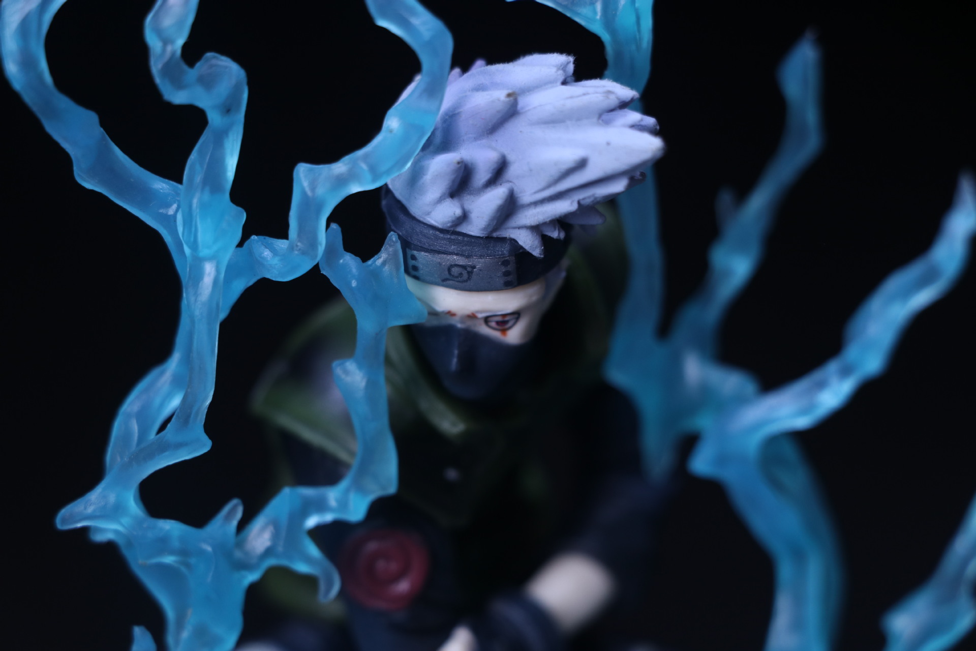 Close-up of Kakashi