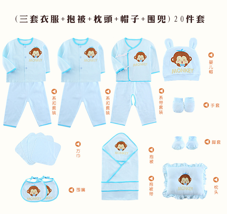 Coffret cadeau pour bébé - Vêtements + Accessoires - Ref 1951574 Image 12