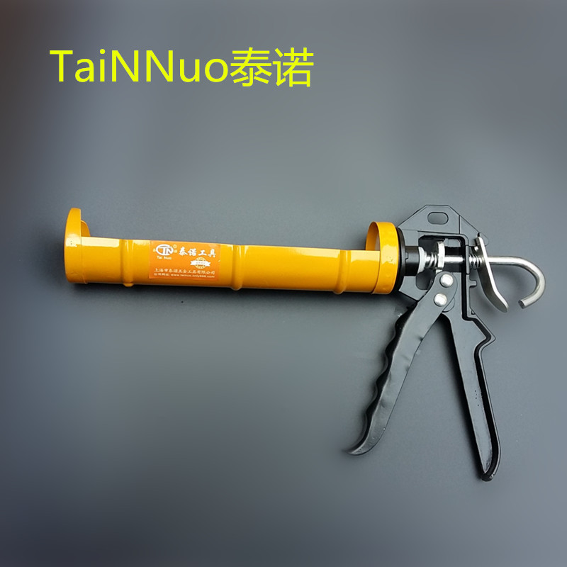 厂家直销 旋转式胶枪 筒式压胶枪 半圆式 玻璃胶枪
