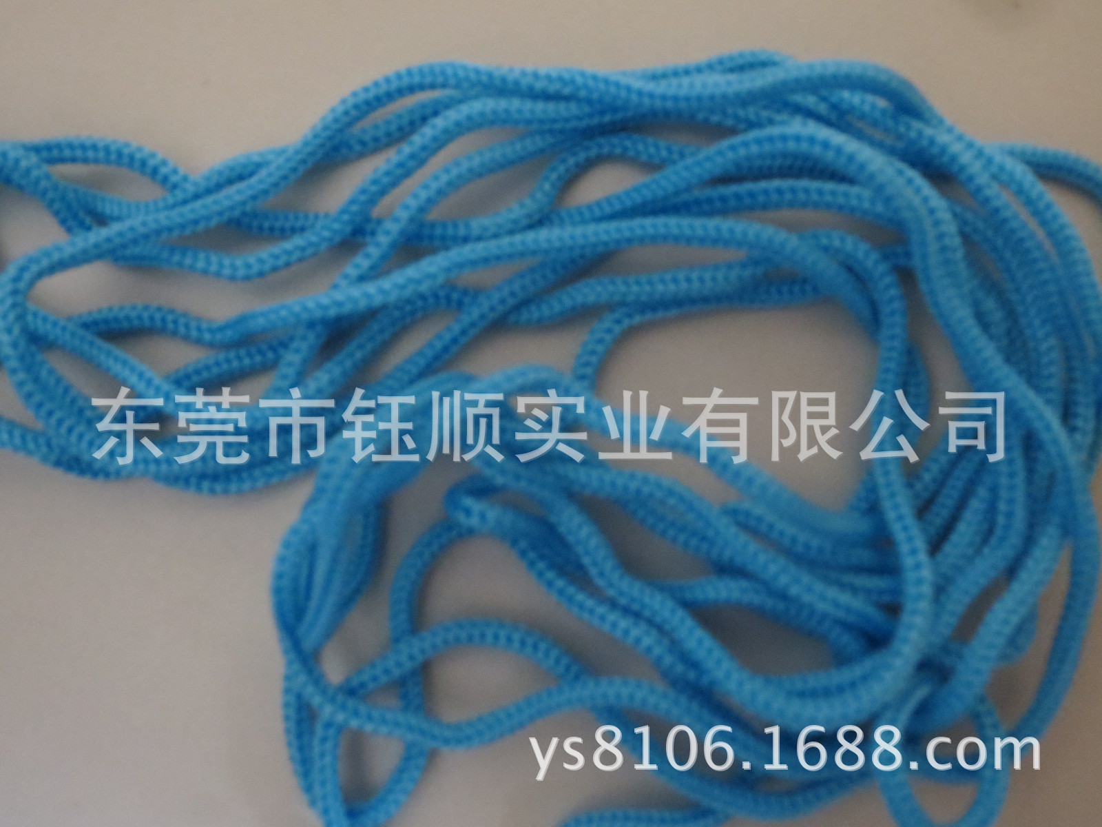 东莞市钰顺实业有限公司供应黑白彩色3mm 丙纶绳子 4mm钩针绳子