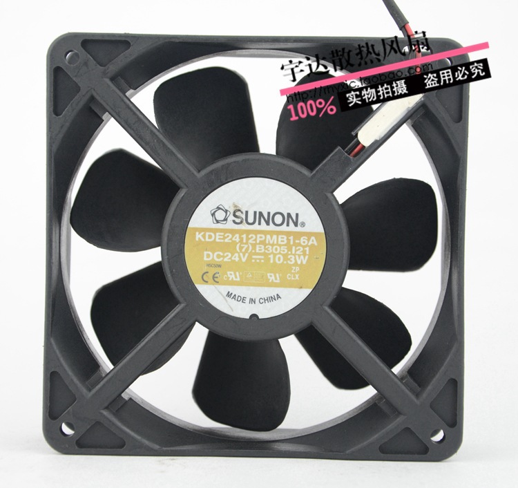 SUNON KDE2412PMB1-6A 12CM 24V 10.3W/6.7W西门子变频器风扇