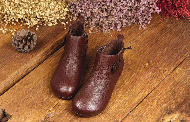 Bottes femme MOCHE en En cuir - Ref 3355423 Image 25