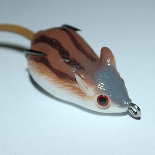 Double fish, thunder frog, thunder rat, black fish, lure, mouse, soft bait, black fish, specially designed to kill freshwater soft bait, bait fish for reservoir and pond.