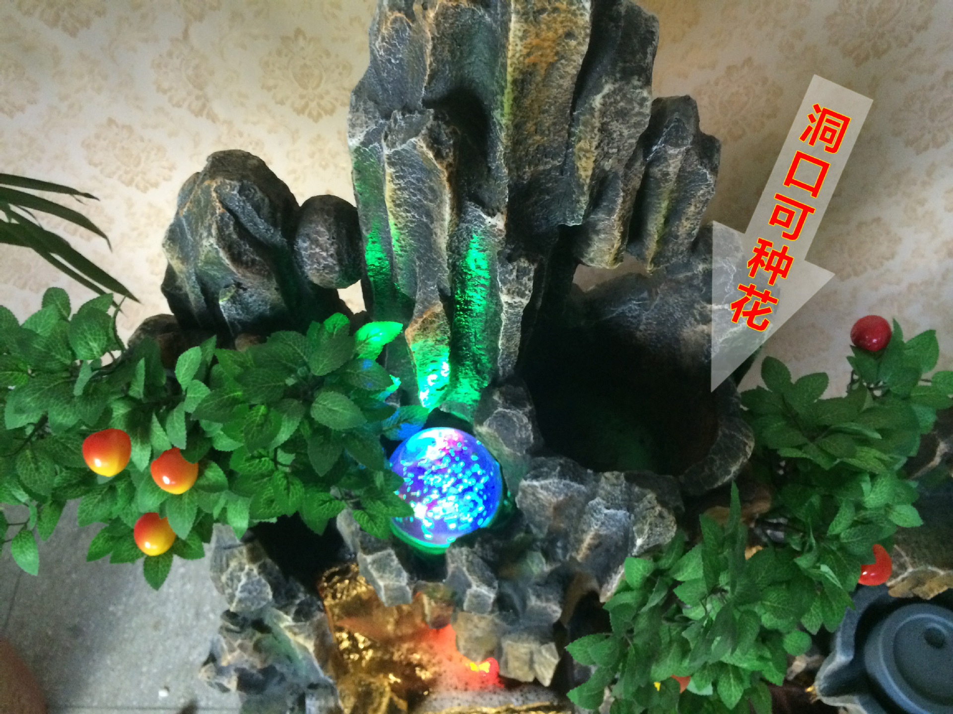 图片注明这两个位置是可以种 (2)