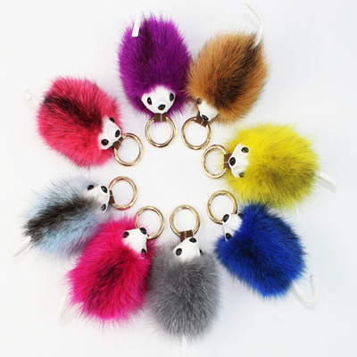 Manufactor wholesale new pattern Hedgehog Pendant Mink hair Small Fortuna Jewelry Hedgehog