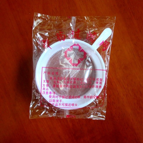 Chinese herbal material filter screen, Chinese herbal liquid ladle, drain screen, dregs·tea dregs filter, plastic mesh, herbal sieve