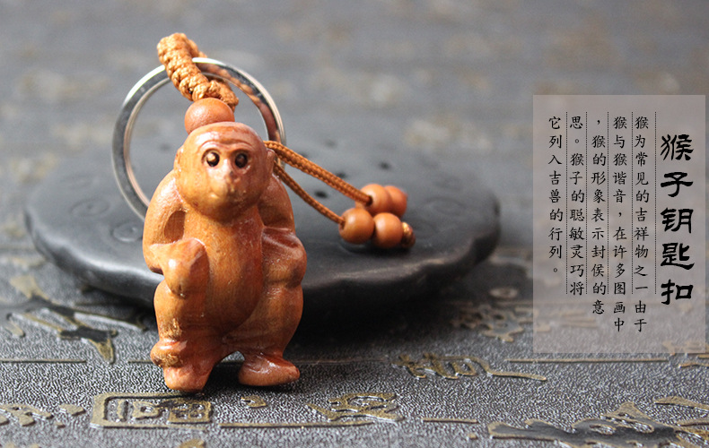 猴子鑰匙扣_06