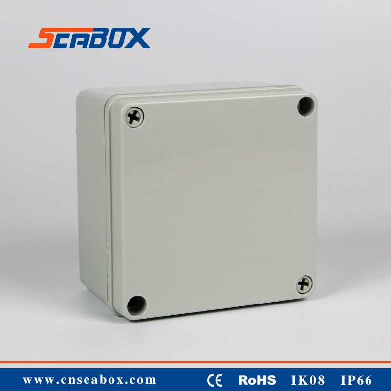 厂家供应防水接线盒 125*125*75mm 塑料防水过线盒 防水按钮盒