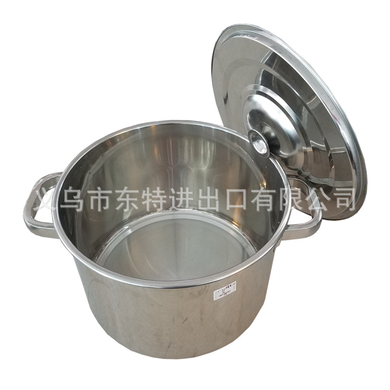 Factory direct sales of 2.0mm thick stainless steel American-style square tube ear multi-purpose pot, household multi-purpose Western-style soup pot detail image 4