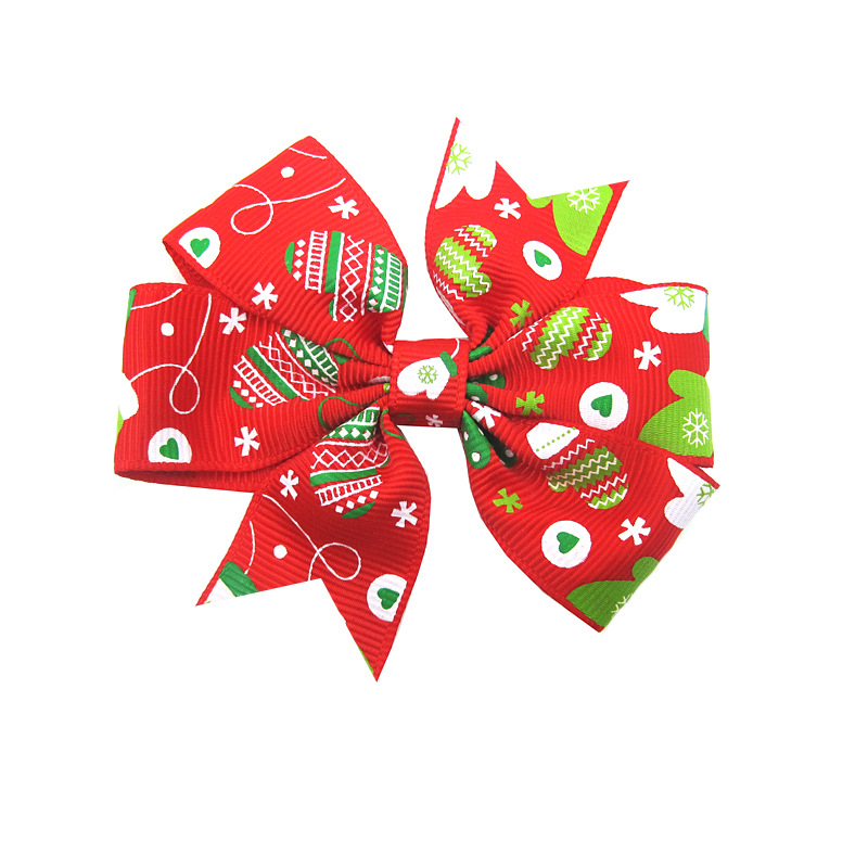 Christmas Festival Knot, Butterfly, Bow Knot, Snowman, Snowflake Pattern Christmas Fashion Knot Butterfly Bow Knot Christmas Festival Party Supplies Party Accessories 1 Piece