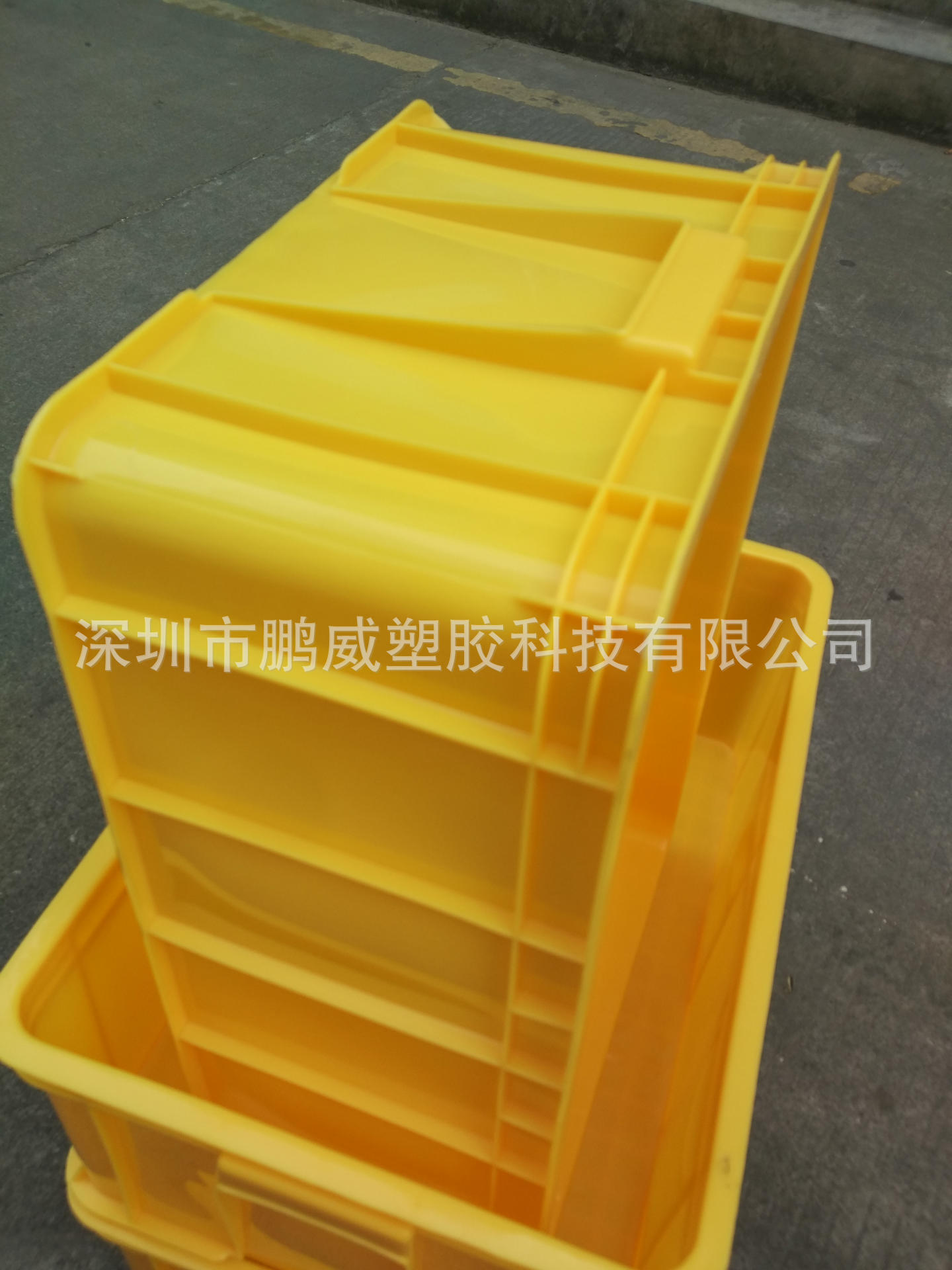 塑胶周转箱 物流运输专用塑胶箱 可堆叠烫金塑胶箱 环保全新塑料