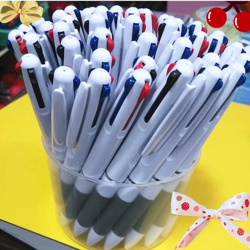 3-цветная шариковая ручка для студенческого экзамена