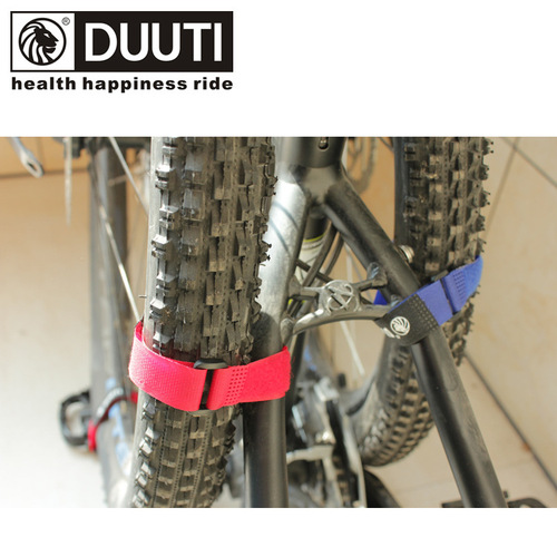 DUUTI Bicycle straps, pump fixing straps, multifunctional nylon fastener straps 35cm