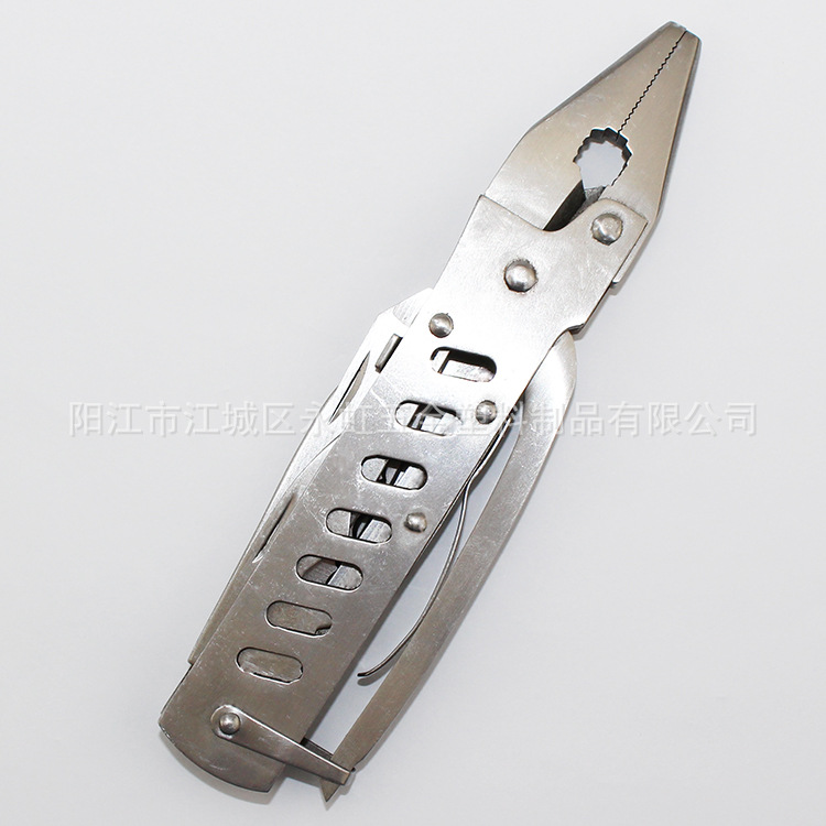 Travel universal needle-nose pliers stainless steel