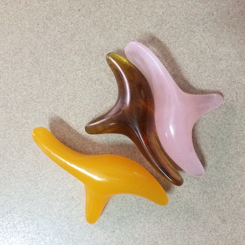 Dense wax triangle bird massager 3 prongs original point massage bird massage bird point pressure acupuncture point meridian stick small three prongs