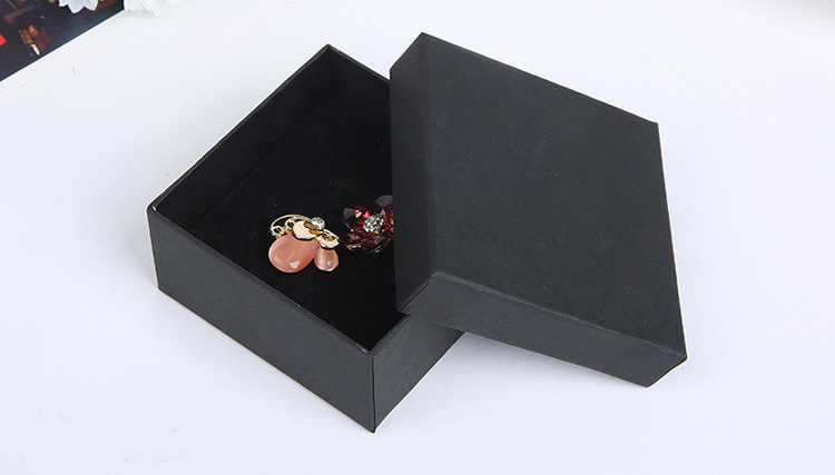 Fashion Style Fashion Solid Color Paper Jewelry Boxes 1 Piece