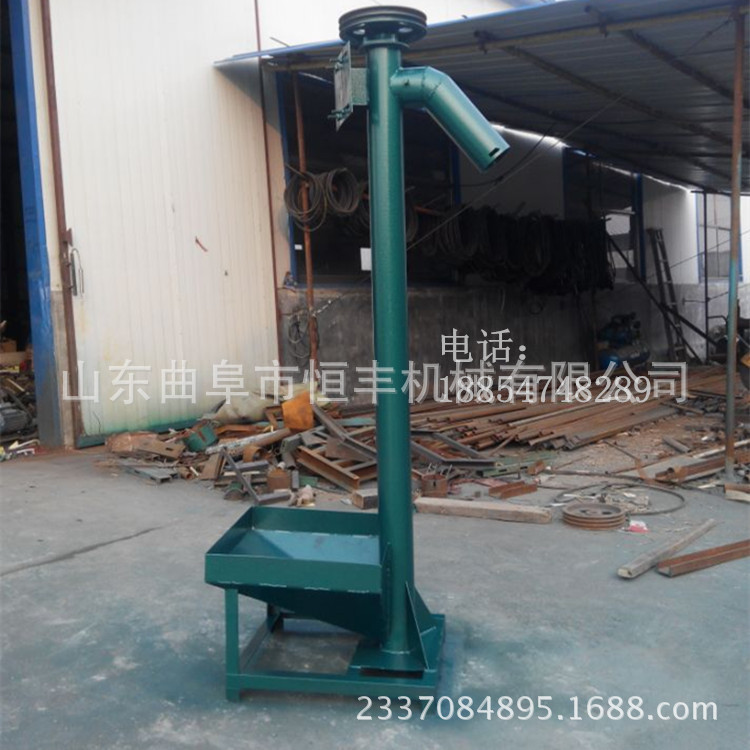 倾斜上料提升机 定做钢管提升机厂家 恒丰螺旋提升机定做价格