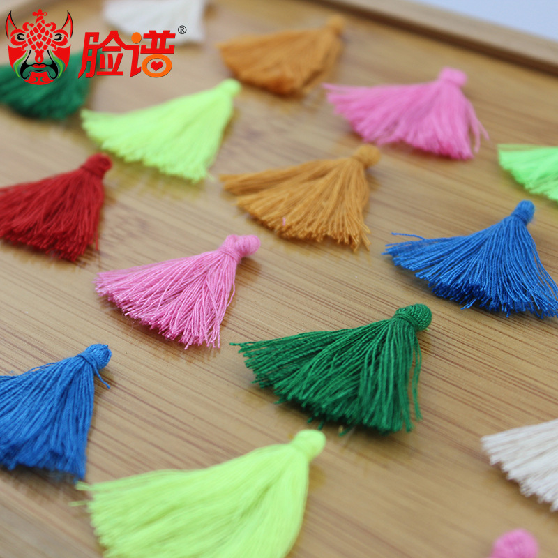 3CM tassels Pure handwork tassels clothing Hanging ear Home textiles Ears Clothes & Accessories Jewelry Ear hanging 88 Color