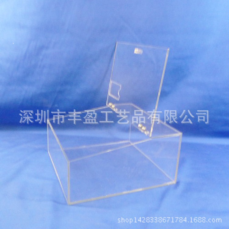 散装有机玻璃食品盒 亚克力糖果盒 超市柜台梯形干果盒